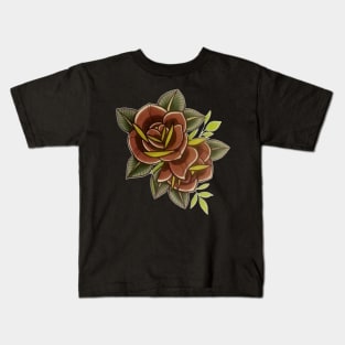 Traditional Roses Kids T-Shirt